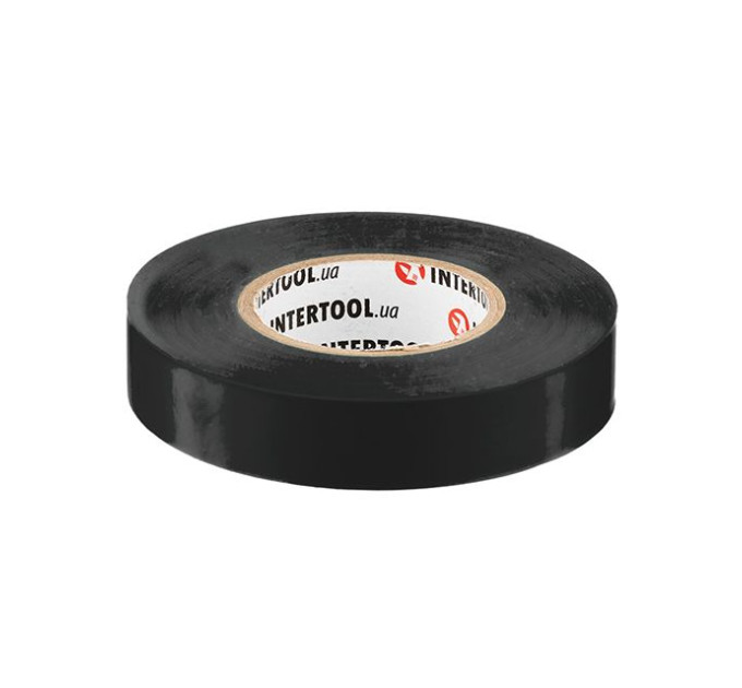 Лента изоляционная 25 м, 17*0,15 мм, черная INTERTOOL IT-0026