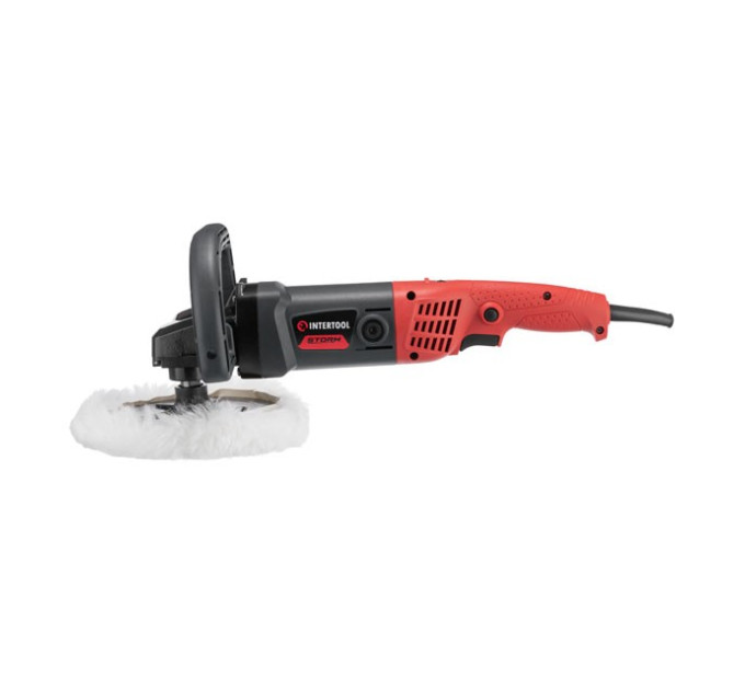 Машина полiрувальна 1.4 кВт, 180 мм, 800-3200 об/хв. STORM INTERTOOL WT-1800