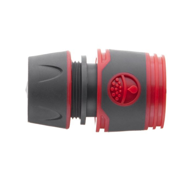Коннектор с аквастопом 1/2" для шланга 1/2" INTERTOOL GE-1119
