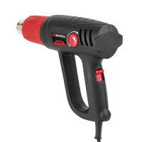 Фен технічний 2000 Вт, регулювання 50-600°C, 250-500 л/хв, 2 режими INTERTOOL WT-1020