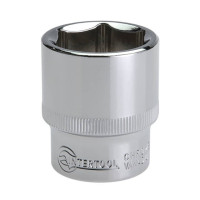 Головка шестигранная STORM 1/2", 26 мм, Cr-V INTERTOOL ET-0026