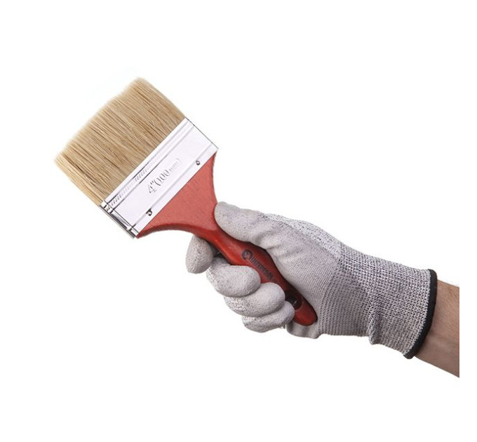 Кисть флейцевая 102*18.5*52 мм INTERTOOL KT-1102