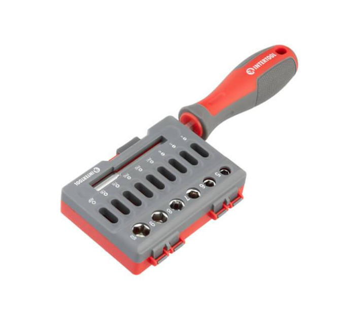 Викрутка з комплектом насадок 16 од. INTERTOOL VT-3345