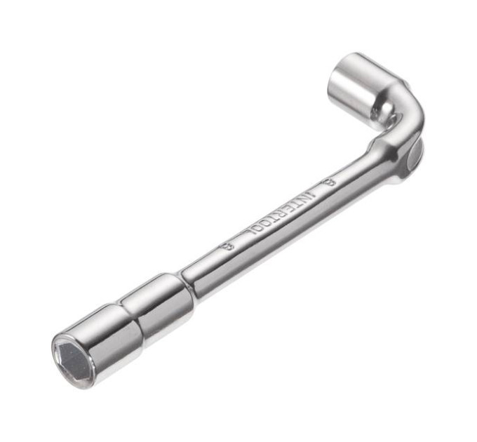Ключ торцевий з отвором L-подібний 8 мм INTERTOOL HT-1608