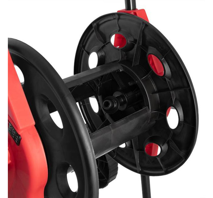 Котушка на колесах для шланга 1/2", 45 м, PP, steel, ABS INTERTOOL GE-3003