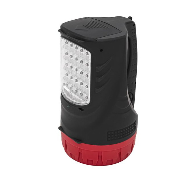 Фонарь аккумуляторный 1 LED 5W+25 LED INTERTOOL LB-0102