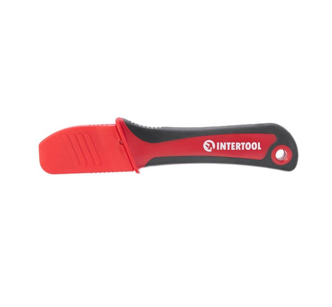 Ніж для зняття ізоляції з п'ятою INTERTOOL HT-0562