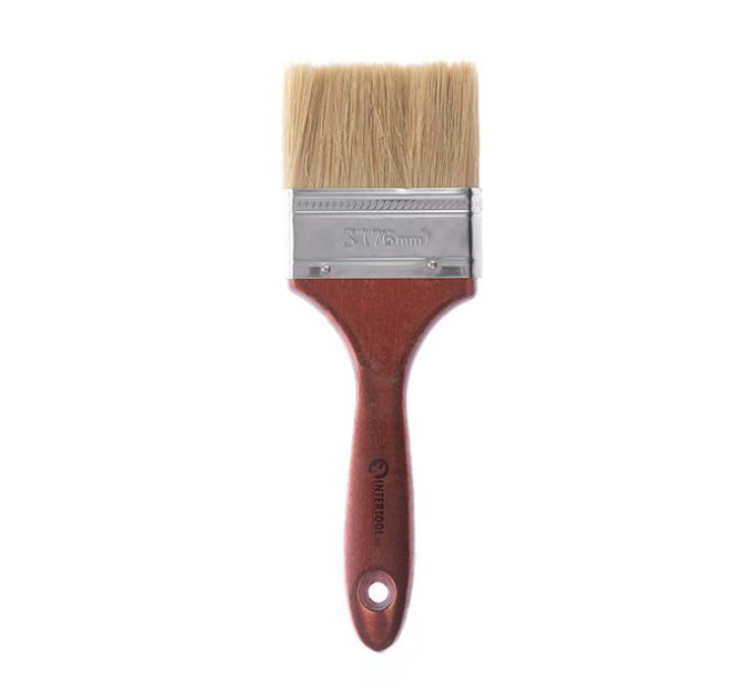 Кисть флейцевая 76*17.5*50 мм INTERTOOL KT-1076