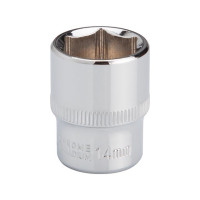 Головка шестигранная STORM 1/4", 14 мм, Cr-V INTERTOOL ET-0444