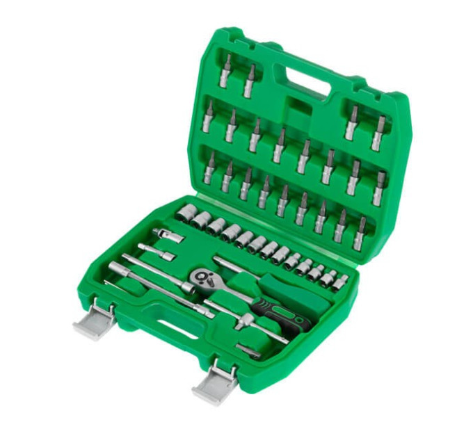 Набор инструментов, 46 ед., 1/4" INTERTOOL ET-6046SP