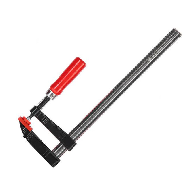 Струбцина тип "F" 300*80 мм, DIN5117 INTERTOOL HT-6003