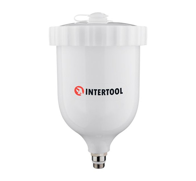 Бачок пластиковый с наружной резьбой M14x1,25, 600 мл INTERTOOL PT-1902
