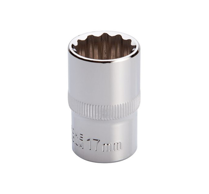 Головка двенадцатигранная STORM 1/2", 17 мм INTERTOOL ET-0217