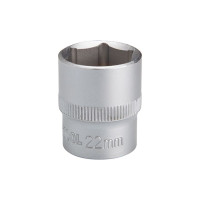 Головка шестигранная 1/2", 22 мм INTERTOOL ET-2022