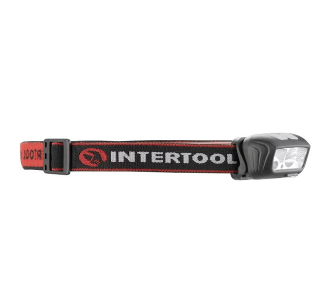 Фонарь налобный аккумуляторный, 6 режимов работы, сенсор, STORM INTERTOOL LB-0310