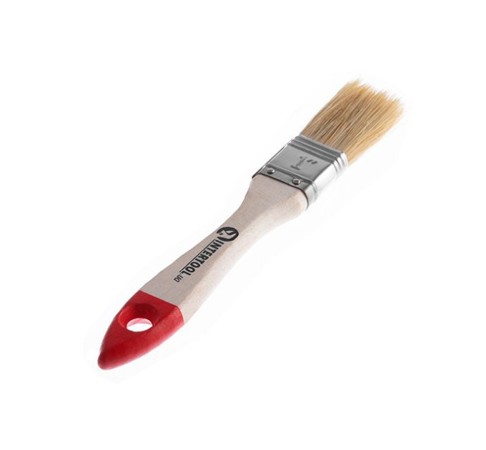 Кисть флейцевая 25*10*42 мм INTERTOOL KT-1225