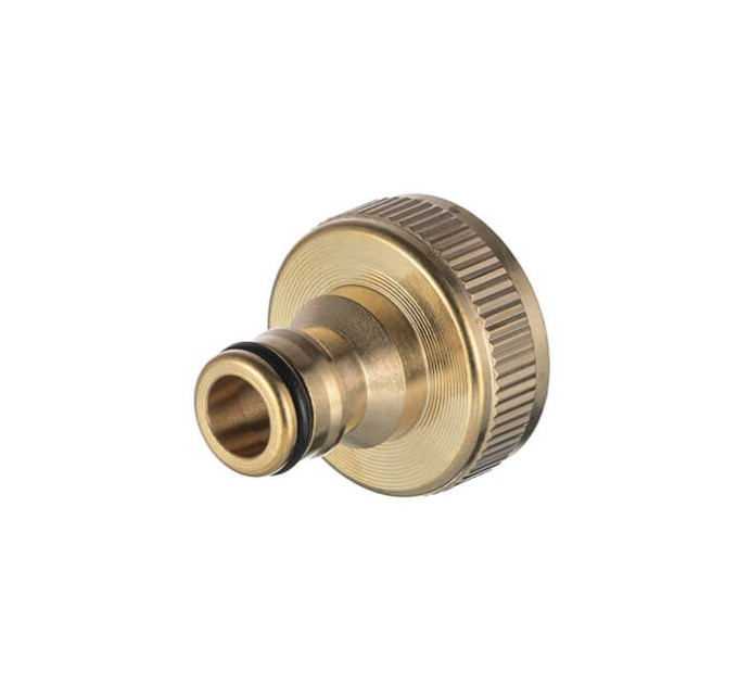 Адаптер латунный на коннектор 1/2" с внутренней резьбой 3/4" и 1" STORM INTERTOOL GE-1211