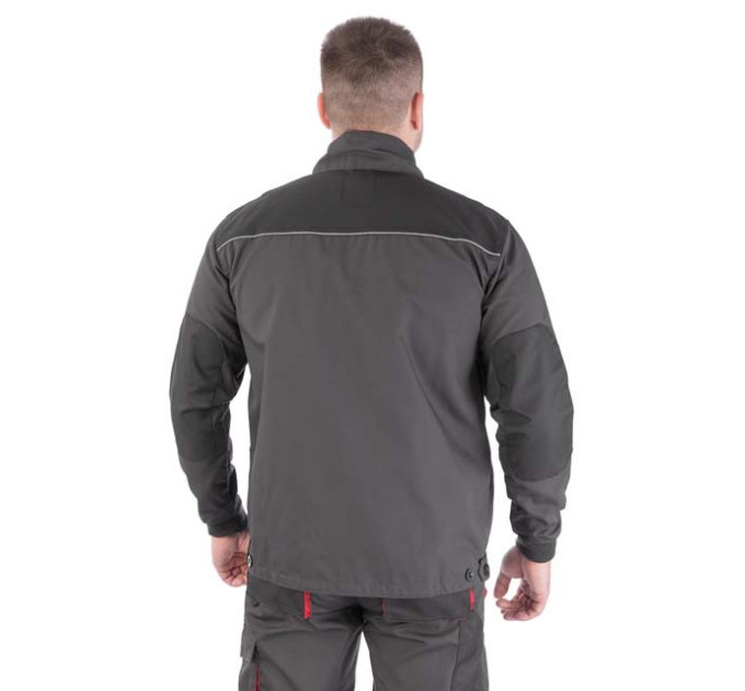 Куртка рабочая 80% полиэстер, 20% хлопок, плотность 260 г/м², L INTERTOOL SP-3003