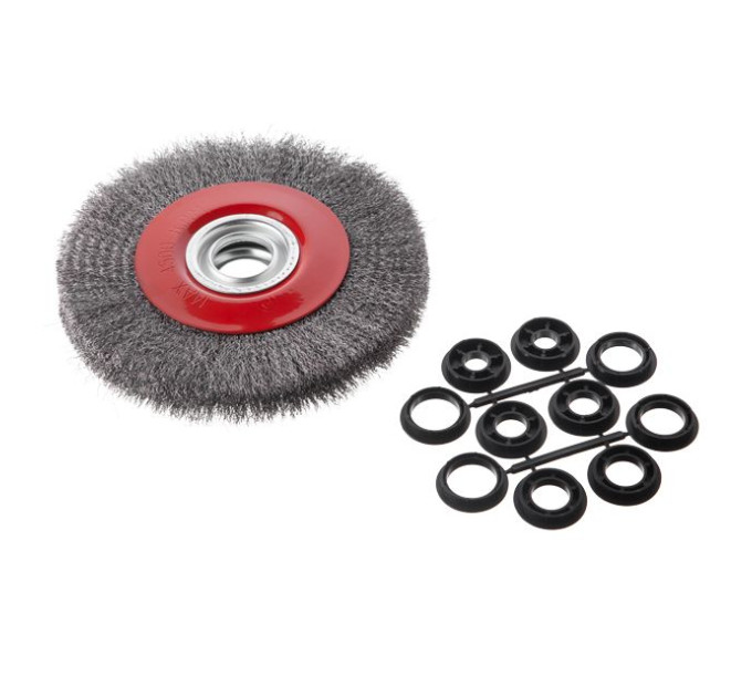 Щетка кольцевая 200*32 мм (крученая проволока) INTERTOOL BT-6200