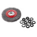 Щетка кольцевая 200*32 мм (крученая проволока) INTERTOOL BT-6200