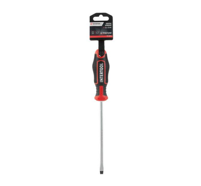 Отвертка шлицевая SL6.0*150 мм, S2, STORM INTERTOOL VT-3411