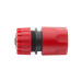 Коннектор 1/2" с аквастопом для шланга 1/2" INTERTOOL GE-1019