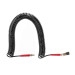 Шланг BLACK M-Flex STORM, 15 м, 5,5*8 мм, спиральный полиуретановый с поворотным шарниром, латунными быстроразъемными соединениями INTERTOOL PT-1791