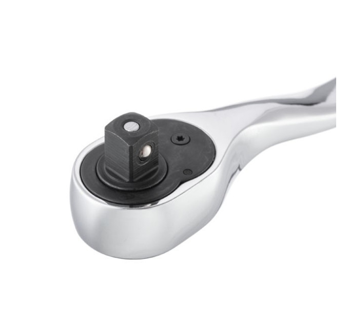 Рукоятка с храповым механизмом STORM, 1/2", Cr-V INTERTOOL ET-8003