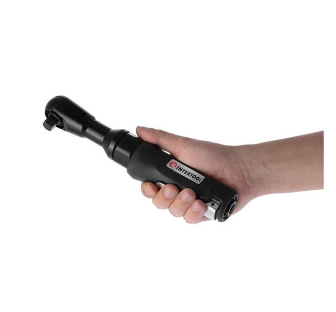 Гайковерт пневматический угловой 1/2", набор головок, кейс INTERTOOL PT-1110