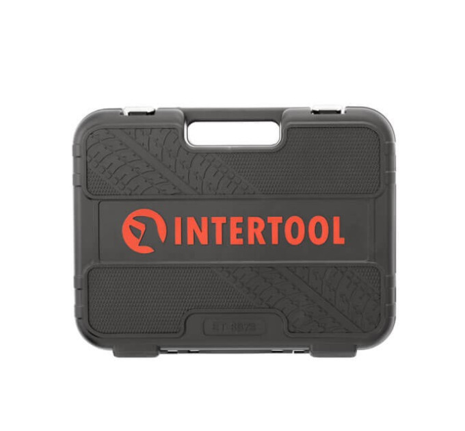 Набор инструментов 73 ед., STORM, 1/2", 1/4", Cr-V INTERTOOL ET-8073