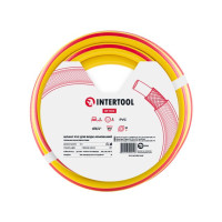 Шланг садовый 3 слойный, 3/4", 10 м, армированный PVC INTERTOOL GE-4041