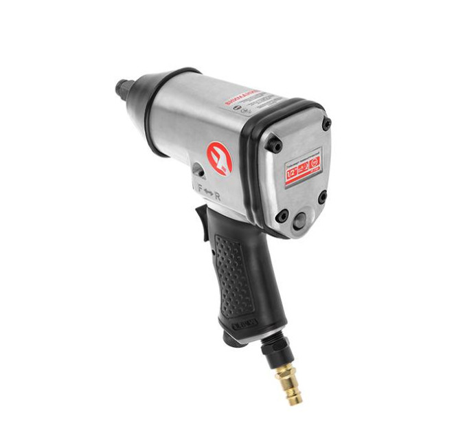 Гайковерт пневматический 1/2", набор головок 17 ед., кейс INTERTOOL PT-1101