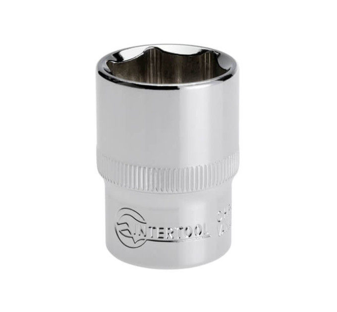 Головка шестигранная STORM 1/2", 22 мм, Cr-V INTERTOOL ET-0022