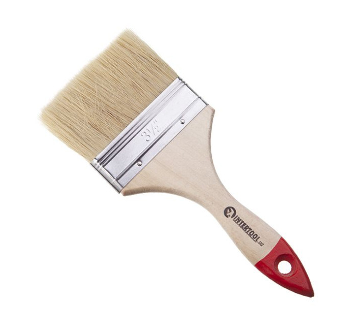 Кисть флейцевая 90*10.5*52 мм INTERTOOL KT-1290