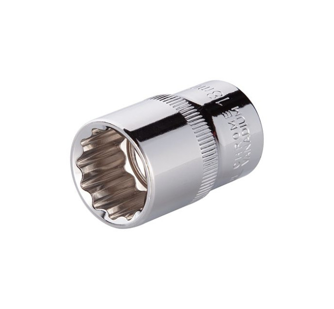 Головка двенадцатигранная STORM 1/2", 18 мм INTERTOOL ET-0218