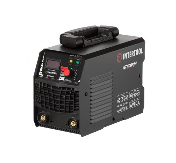 Аппарат сварочный, инверторный MMA-160A, STORM INTERTOOL WT-4003