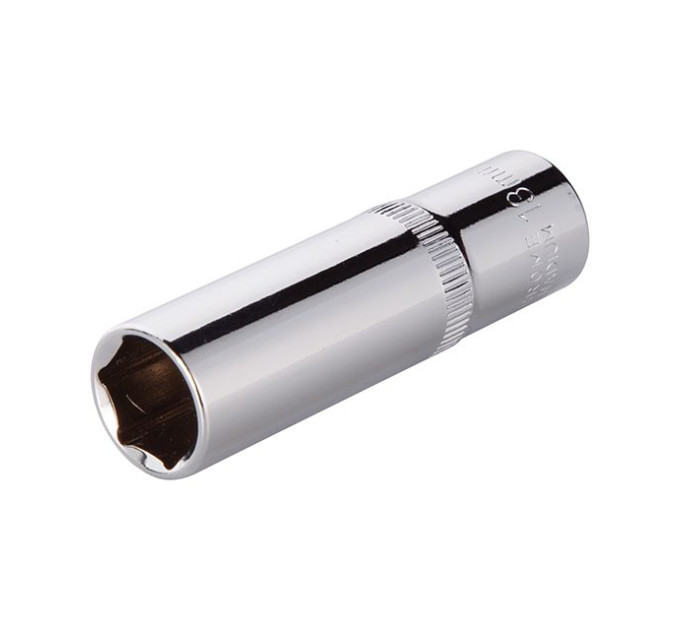 Головка шестигранная удлиненная STORM 3/8", 13 мм, Cr-V INTERTOOL ET-0423