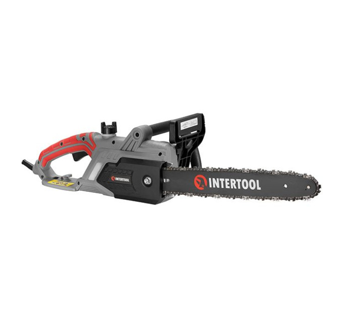 Пила цепная электрическая 2400 Вт, шина 40 см, боковой двигатель INTERTOOL DT-2201