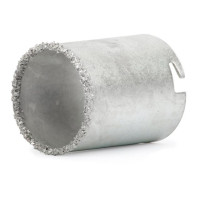 Корончатое сверло для плитки 53 мм, высота 64 мм. INTERTOOL SD-0392