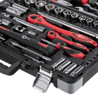 Профессиональный набор инструментов 1/2", 1/4", 78 ед., Cr-V INTERTOOL ET-7078