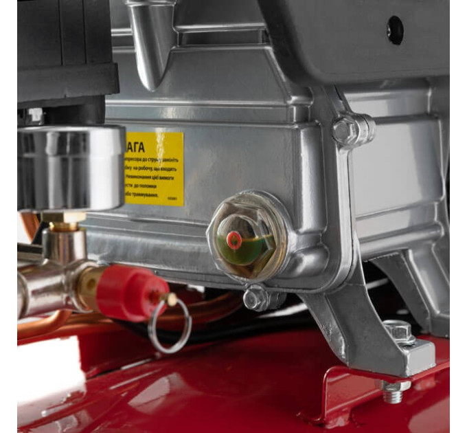 Компрессор 50 л, 1500 Вт, 220 В, 8 атм, 206 л/мин INTERTOOL PT-0003