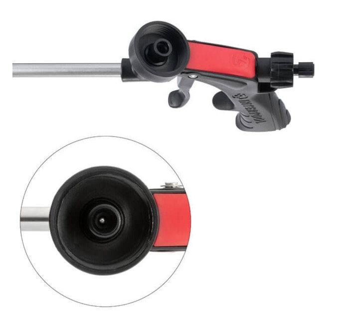 Пистолет для пены, ABS корпус, 4 насадки INTERTOOL PT-0608