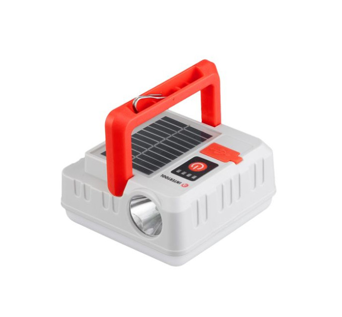 Фонарь для кемпинга, 1LED + 28SMD, PowerBank INTERTOOL LB-0216
