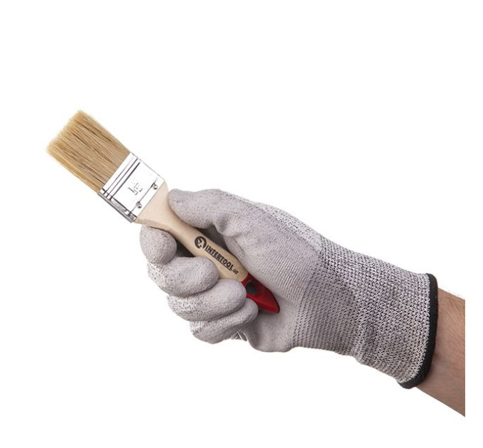 Пензель флейцевий 38*10*44 мм INTERTOOL KT-1238