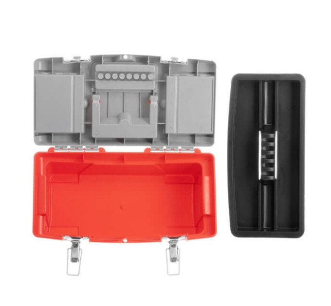 Ящик для інструментів з металевими замками 13" 335*185*130 мм INTERTOOL BX-0513