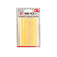 комплект стержней клеевых желтых 11,2*100 мм, 12 ед. INTERTOOL RT-1049