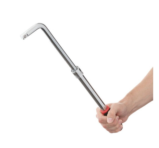 Ключ баллонный телескопический 1/2", 17-19, 21-23 мм, STORM, Cr-V, чехол INTERTOOL HT-1601