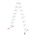Лестница алюминиевая трансформер 4*4 сход., 4,7м INTERTOOL LT-0029