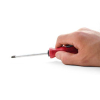 Отвертка крестовая PH2*100 мм INTERTOOL VT-3143