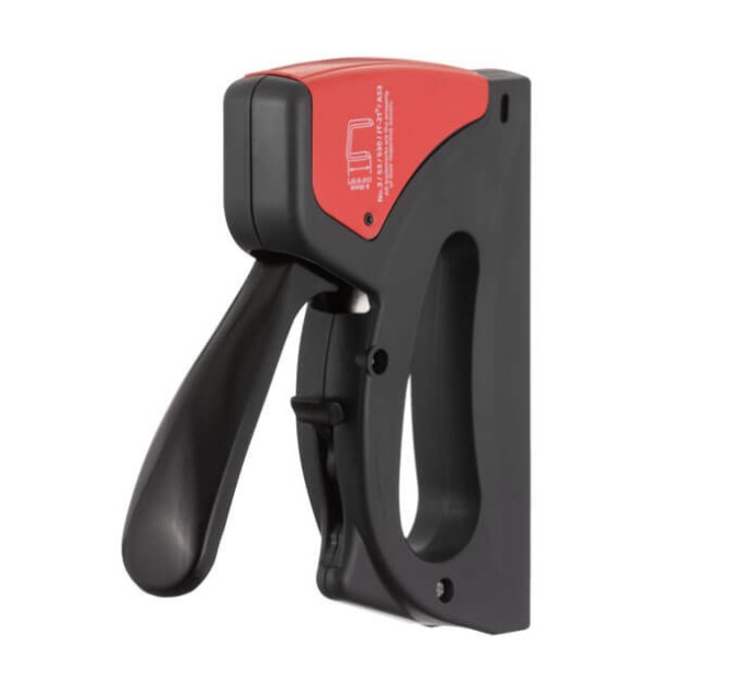 Степлер будівельний для скоб, пластиковий корпус INTERTOOL RT-0120